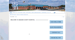 Desktop Screenshot of grahamcountyhospital.org